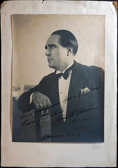 Gaviria, Jesus de - Large Photograph Signed 1934