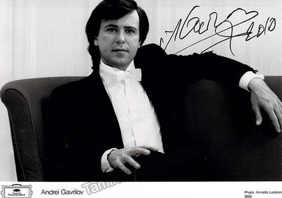Gavrilov, Andrei - Signed Promo Photo 2010