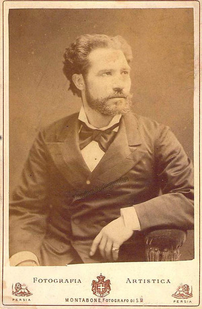 Gayarre, Julian - Cabinet photo