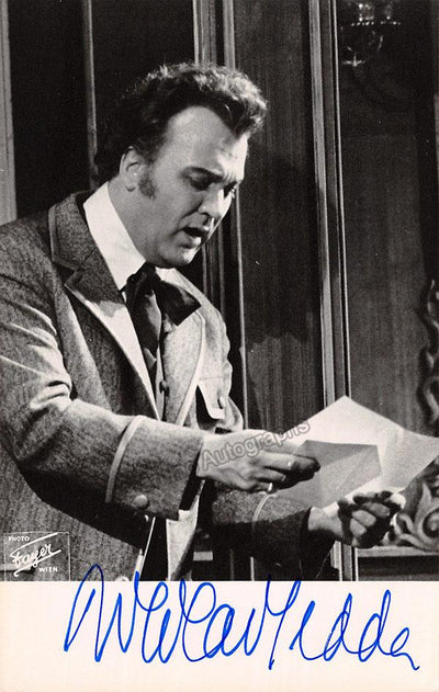 GEDDA, Nicolai (Various Autographs)