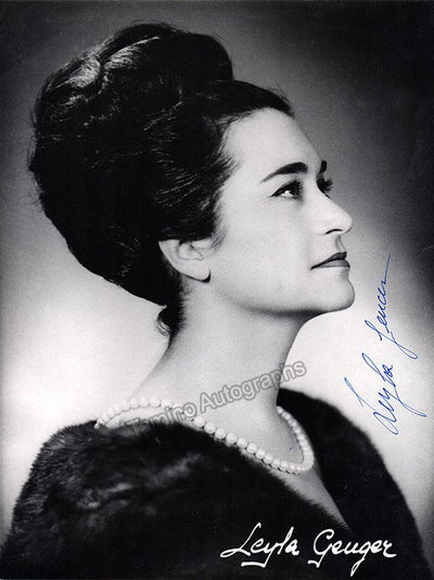 Gencer, Leyla - Various Autographs