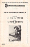 Gendron, Maurice - Israel Philharmonic Concert Haifa 1953
