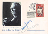 German Presidents & Chancellors - Lot of 29 Signed Autographs