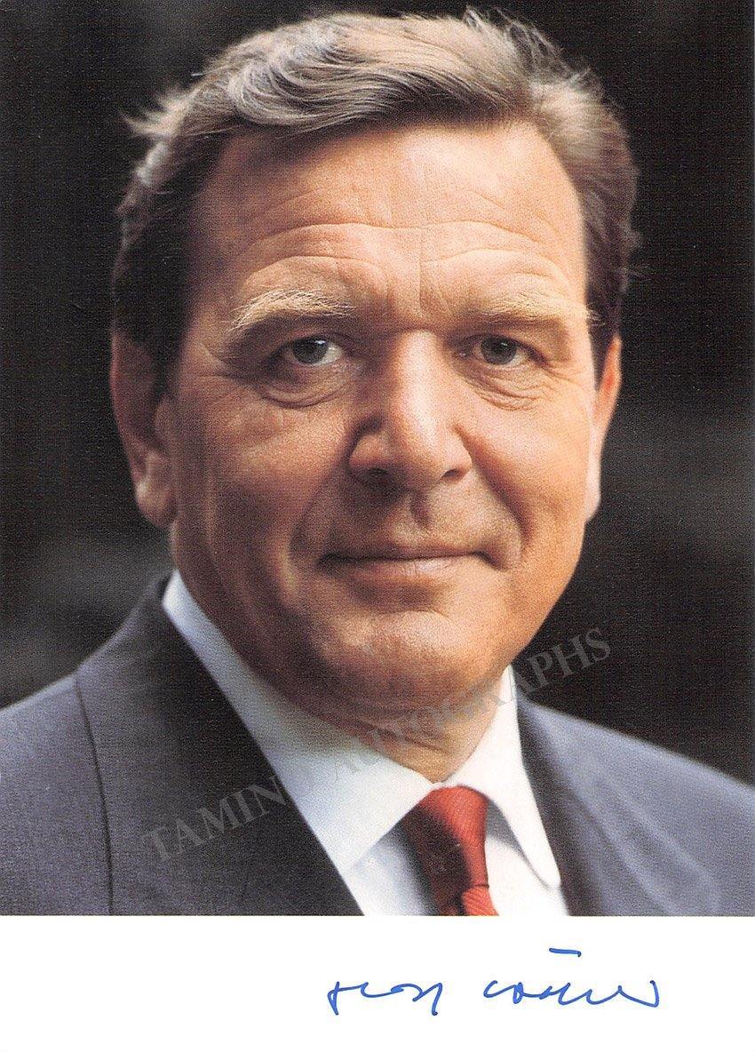 German Presidents & Chancellors - Lot of 29 Signed Autographs - Tamino