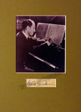 Gershwin, George - Signature and Photo