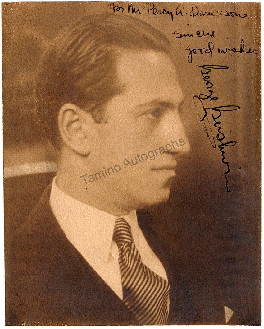 Gershwin, George - Signed Photograph