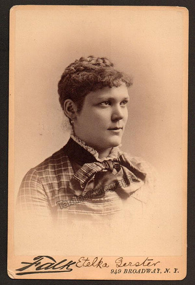 Gerster, Etelka - Cabinet Photo