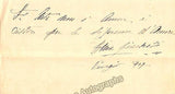 Giachetti, Rina - Signed Album Page 1907