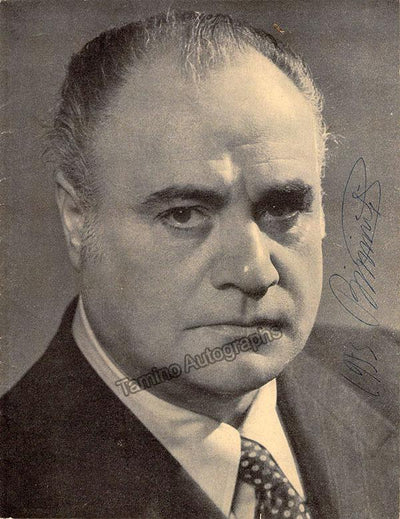 Gigli, Beniamino - Signed Program