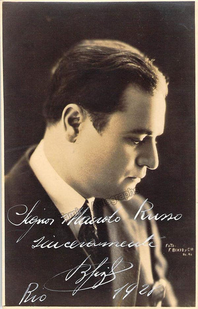 GIGLI, Beniamino (Various Autographs)