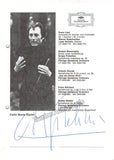 Giulini, Carlo Maria - Signed Program Vienna 1978