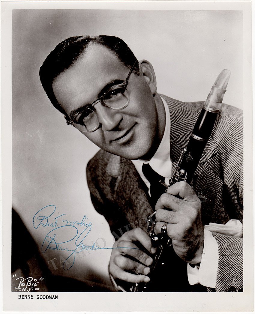 Goodman, Benny - Signed Photograph