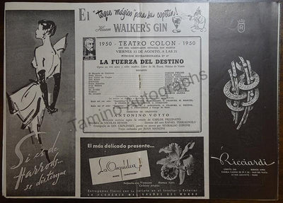Great Conductors at Teatro Colon - Large Lot of 43 Programs 1948-1988!