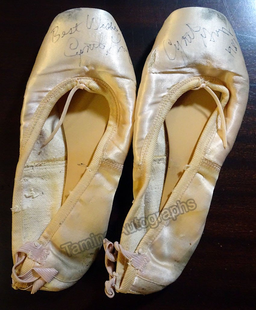 Gregory, Cynthia - Signed Pointe Shoes