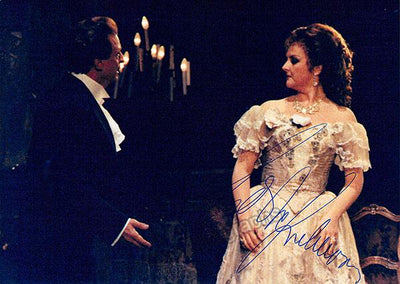 With Alfredo Kraus in Traviata