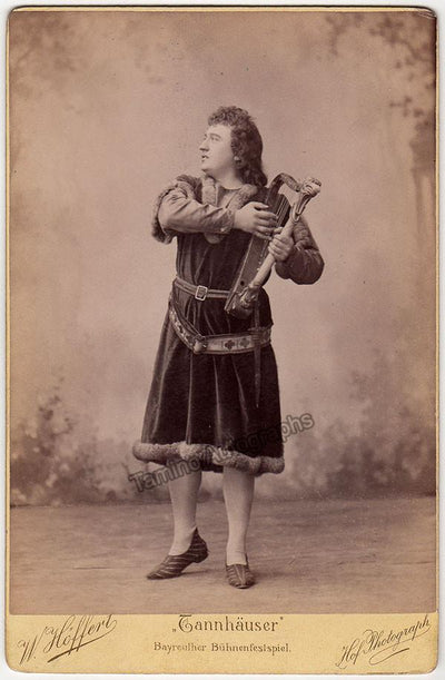 Gruning, Wilhelm - Cabinet photo as Tannhauser