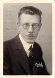 Grunn, Homer - Signed Photo 1929 & Autograph Letter Signed 1941