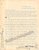 Hartmann, Arthur - Set of typed letters signed