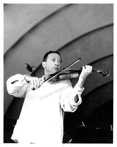 Heifetz, Jascha - Original Photos in Rehearsal