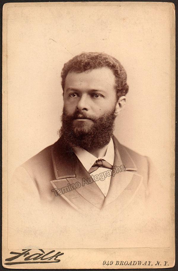 George H Shell Henschel, George - Cabinet Photo – Tamino Autographs