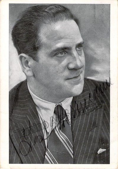 HERRMANN, Josef (Various Autographs)