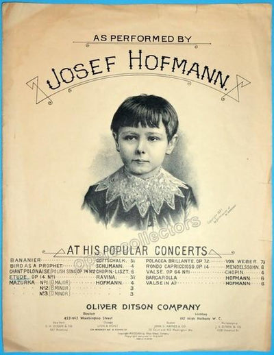 Hofmann, Josef - Score Advertising
