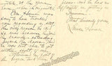 Homer, Louise - 1 Autograph Letter Signed + 1 Typed Letter Signed