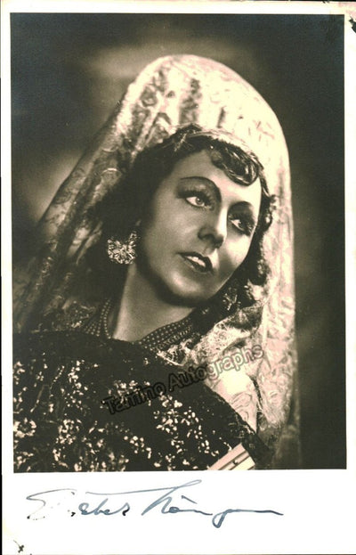 HONGEN, Elisabeth (Lot of 7 Signed Photos)