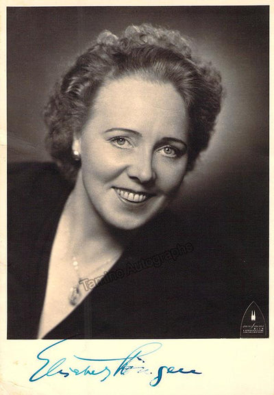 HONGEN, Elisabeth (Various Autographs)