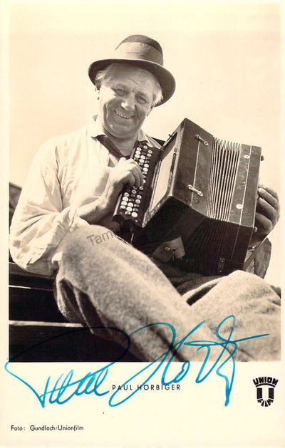 Horbiger, Paul - Signed Photograph