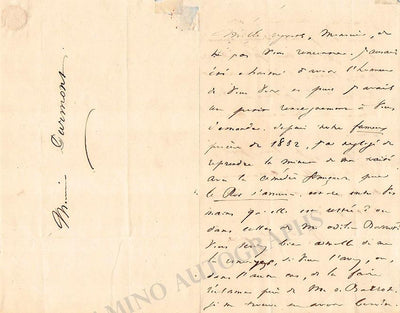 Hugo, Victor - Autograph Letter Signed