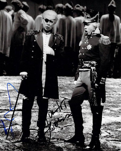 Hvorostovsky, Dmitri - Ramey, Samuel - Double Signed Photo in War and Peace
