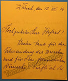 Ivogun, Maria - Signed Letter