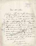 Joachim, Joseph - Autograph Letter Signed and Card