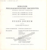 Jochum, Eugen - Puchelt, Gerhard - Signed Program 1953