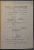 Karajan, Herbert - Set of 5 Programs Staatsoper Berlin 1940-1943