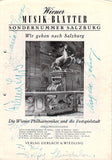 Karajan, Herbert von - Krips, Josef - Fricsay, Ferenc & Others - Signed Magazine 1948