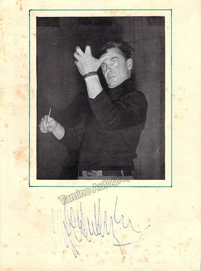 Karajan, Herbert von - Signed Photo