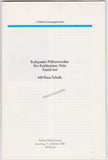 Kashkashian, Kim - Signed Program Cologne 1987
