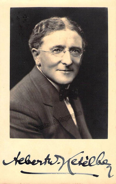 Ketelbey, Albert - Signed Photo Postcard