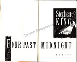 King, Stephen - Signed Book "Four Past Midnight"