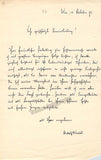 Kirchl, Adolf - Set of 2 Autograph Letters Signed 1893