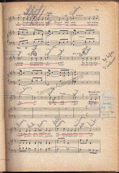 Kirsten, Dorothy - Autographed / Personal Memorabilia (Various Items)