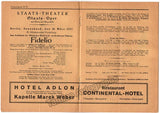 Kleiber, Erich - Set of 3 Programs 1927-1928