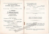 Kleiber, Erich - Set of 3 Programs 1930-1932
