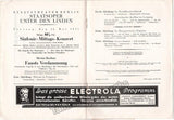 Kleiber, Erich - Set of 3 Programs 1930-1932
