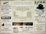 Kleiber, Erich - Teatro Colón Program Lot 1927-1952