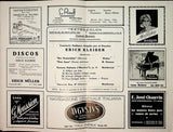 Kleiber, Erich - Teatro Colón Program Lot 1927-1952