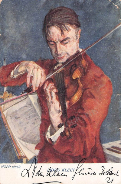 Klein, Lidus - Signed Photo Portrait