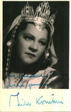 Konetzni, Hilde - Autograph Lot of 19 (Vienna State Opera)